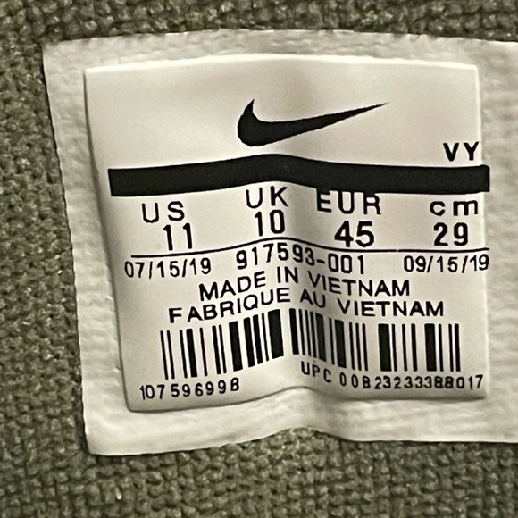 Nike Air More Uptempo Iridescent 917593-001 men’s size 11 - Picture 7 of 8